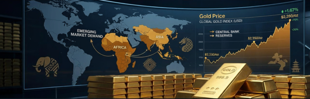 Central banks increasing gold reserves in 2026 as global demand rises