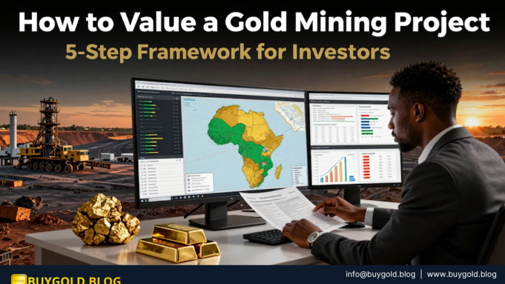 How to value a gold mining project