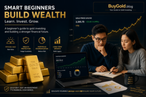 Beginner guide showing different ways to invest in gold in 2026